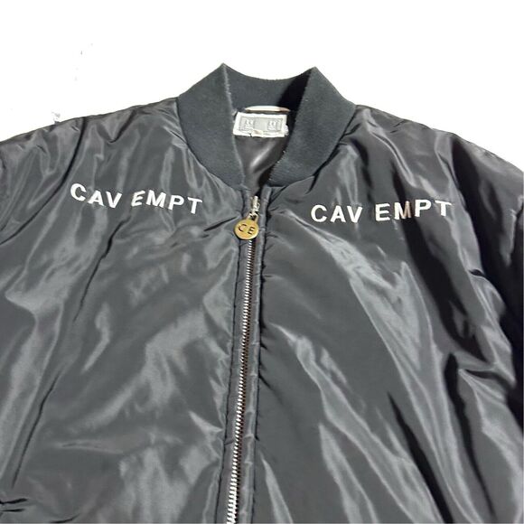 Cav Empt Speckles Bomber Jacket Size L Large Spellout - Picture 2 of 16
